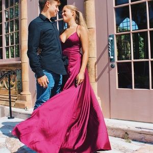 Formal/prom dress maroon